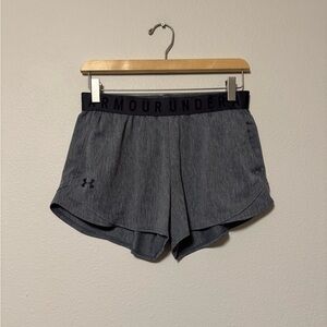 Under Armour Women's Gray Athletic Shorts